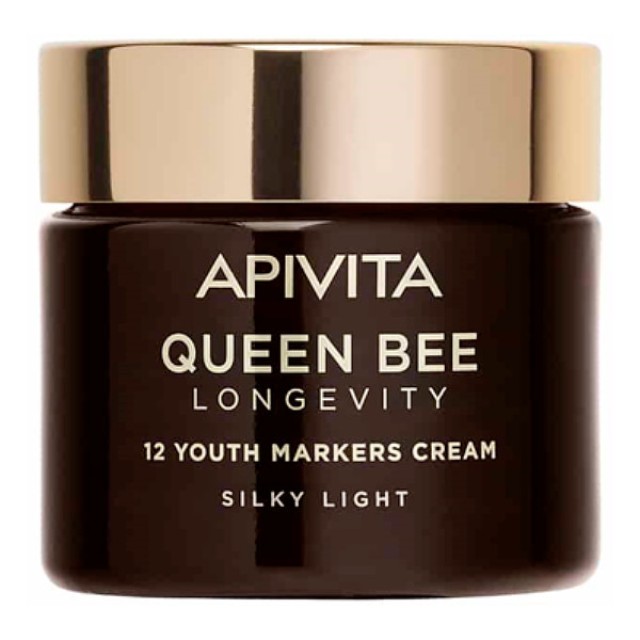 Apivita Queen Bee Longevity 12 Youth Markers Cream Silky Light 50ml