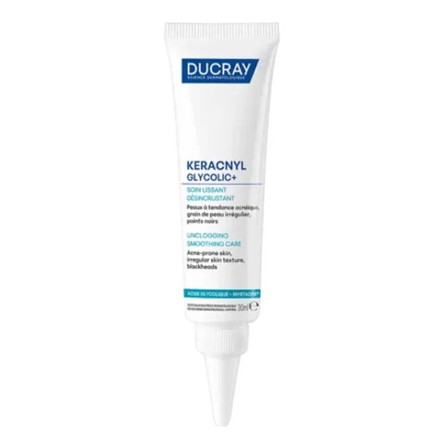 Ducray Keracnyl Glycolic+ Unclogging Cream 30ml