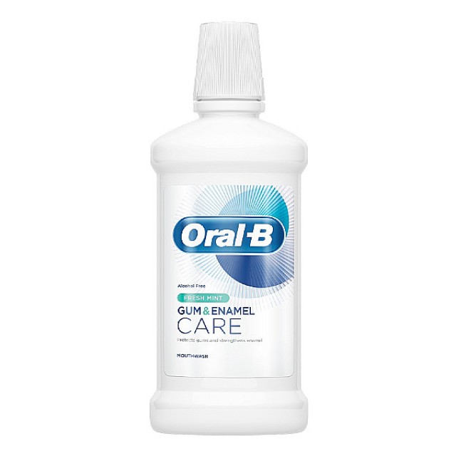 Oral-B Mouthwash Gum & Enamel Care Fresh Mint 500ml