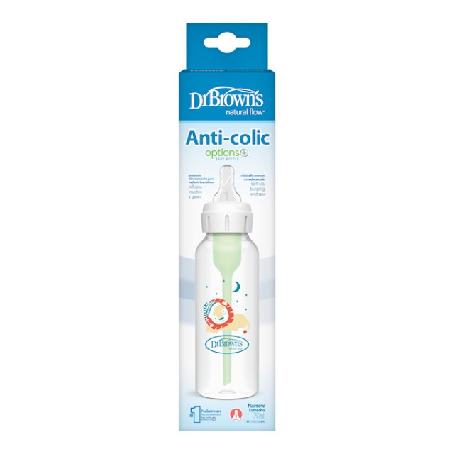 Dr. Brown's Anti-Colic Options+ Plastic Baby Bottle Lion 250ml