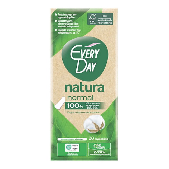 EveryDay Natura Normal 20 σερβιετάκια