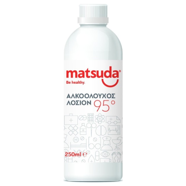 Matsuda Αλκοολούχος Λοσιόν 95 Βαθμών 250ml
