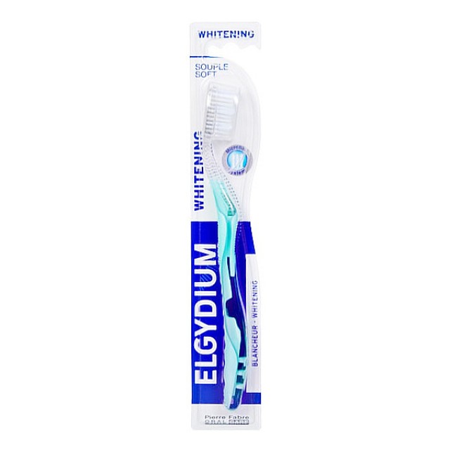 Elgydium Whitening Οδοντόβουρτσα για πιο Λευκά Δόντια Μαλακή 1 τεμάχιο