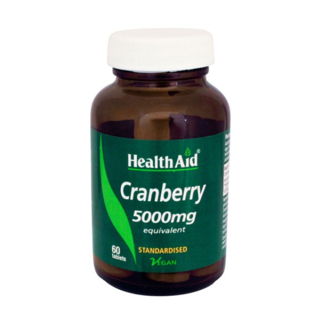 Health Aid Cranberry 5000mg 60 ταμπλέτες