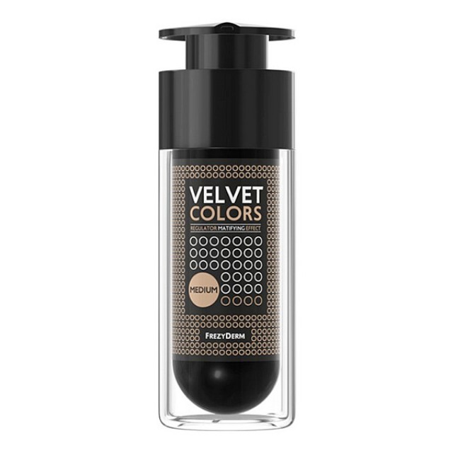 Frezyderm Velvet Colors Matte Μake Up Medium 30ml