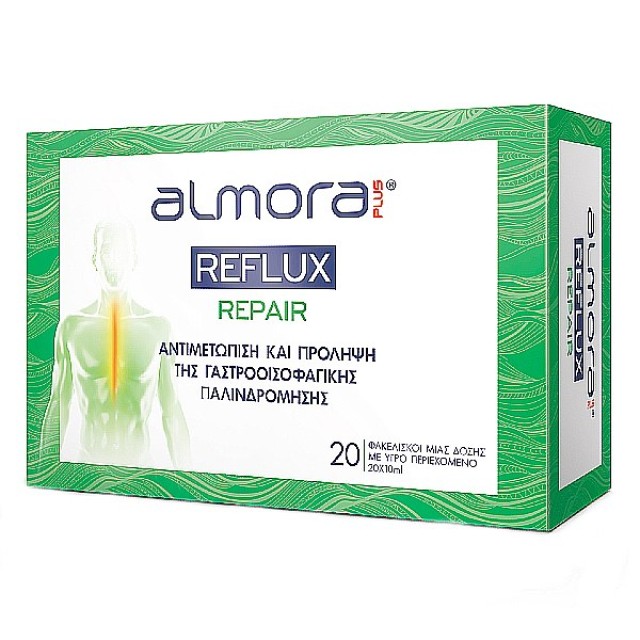 Almora Plus Reflux Repair 20 φακελίδια υγρού περιεχομένου μιας δόσης