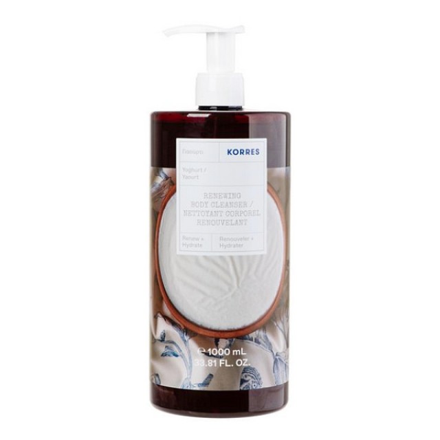 Korres Yoghurt Renewing Body Cleanser 1000ml