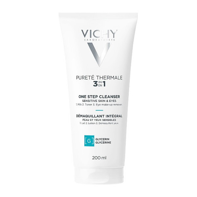 Vichy Purete Thermale 3 in 1 One Step Cleanser 200ml