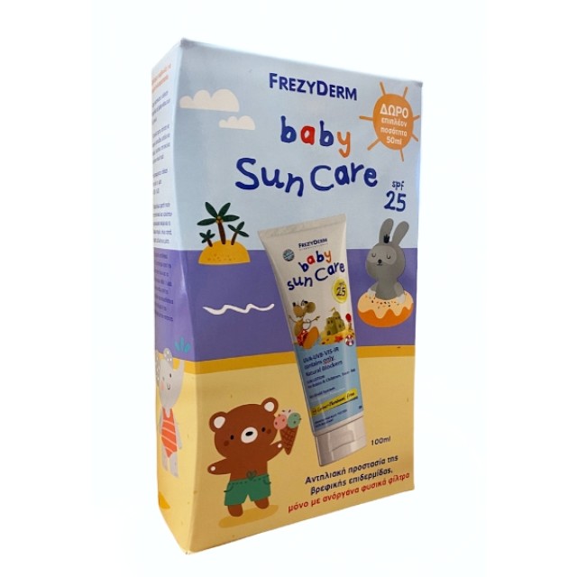 Frezyderm Baby Sun Care Πρόσωπο & Σώμα SPF25 100ml + 50ml
