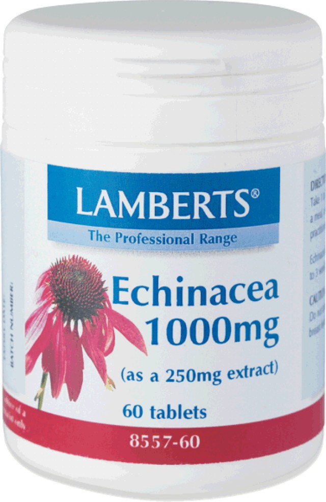 LAMBERTS ECHINACEA 1000MG 60CAPS