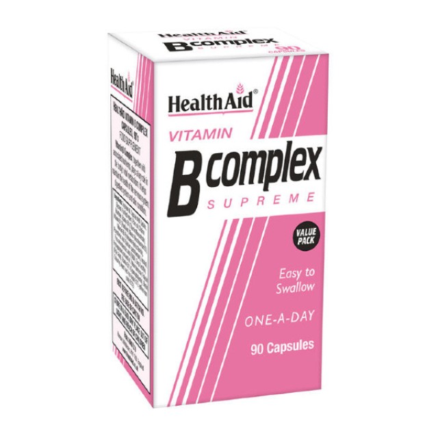 Health Aid Vitamin Β Complex Supreme 90 κάψουλες