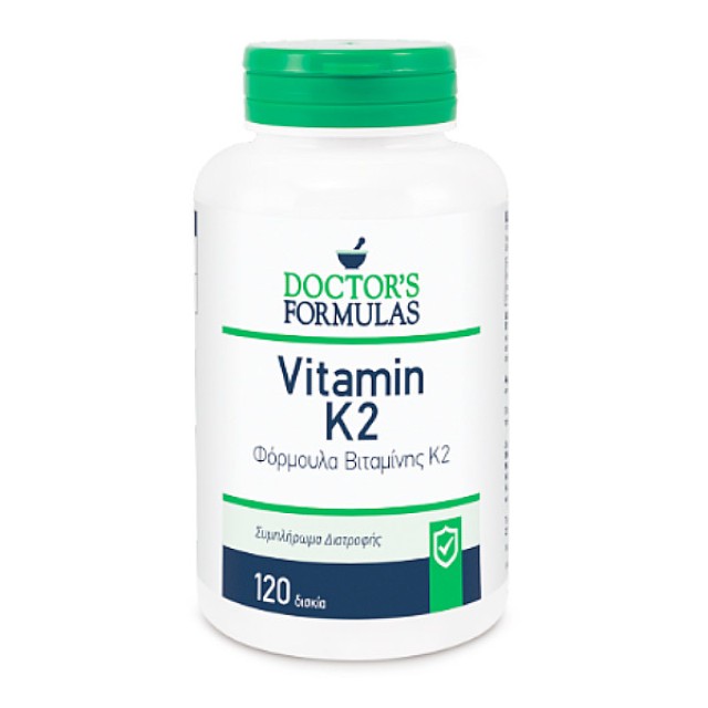 Doctor's Formulas Vitamin K2 200mcg 120 κάψουλες