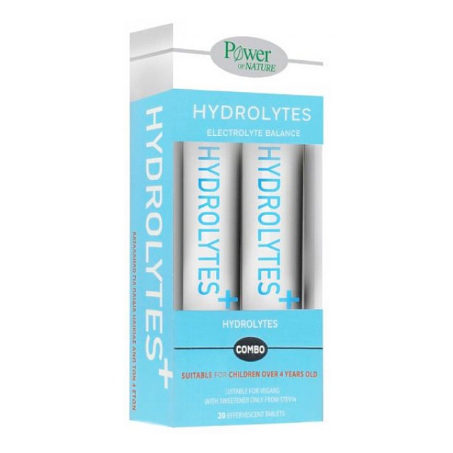 Power Health Hydrolytes γεύση Λεμόνι 2x20 αναβράζοντα δισκία