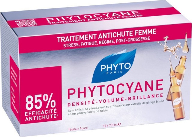 Phyto Phytocyane Densifying Treatment Serum 12x7.5ml