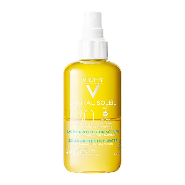 Vichy Capital Soleil Solar Protective Water with Hyaluronic Acid SPF30 200ml