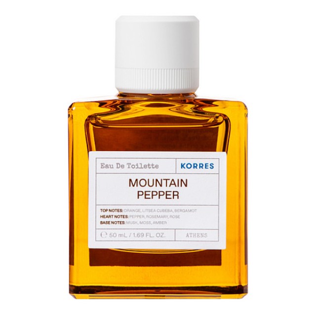Korres Mountain Pepper Eau de Toilette 50ml