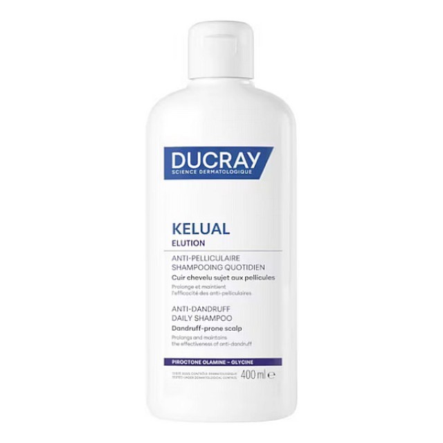 Ducray Kelual Elution Anti-Dandruff Daily Shampoo 400ml