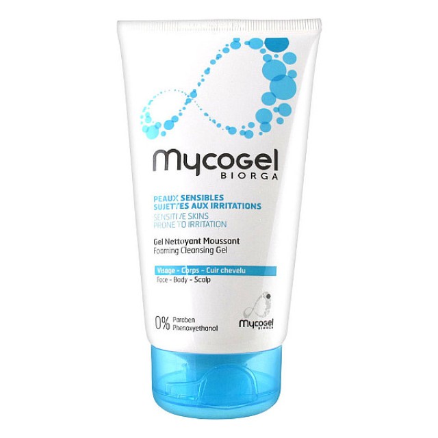 Biorga Mycogel Gel Nettoyant Moussant 150ml