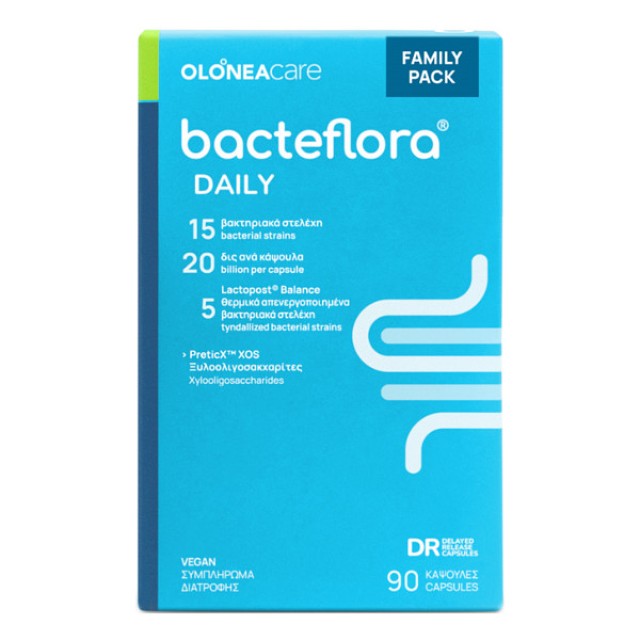 Olonea Bacteflora Daily 90 κάψουλες