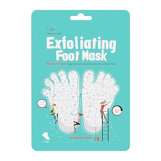 Cettua Clean & Simple Exfoliating Foot Mask 1 ζευγάρι