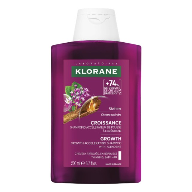 Klorane Quinine Growth Accelerating Shampoo 200ml