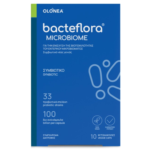 Olonea Bacteflora Microbiome 10 κάψουλες