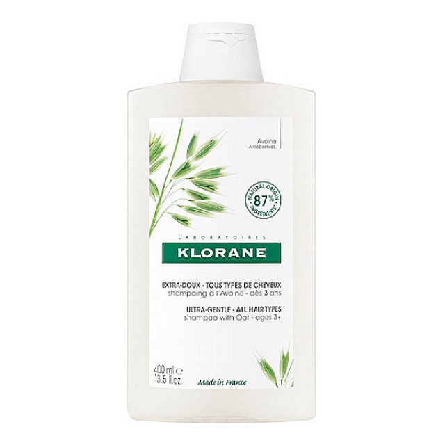 Klorane Avoine Shampoo for the Whole Family with Oat Emulsion BIO 400ml