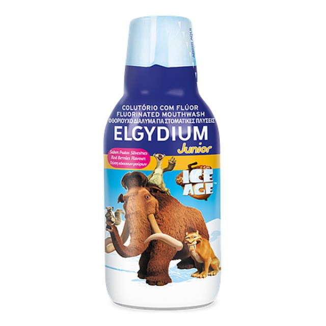 Elgydium Junior Ice Age Στοματικό Διάλυμα για Παιδιά 500ml