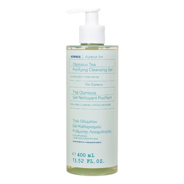 Korres Olympus Tea Purifying Cleansing Gel 400ml