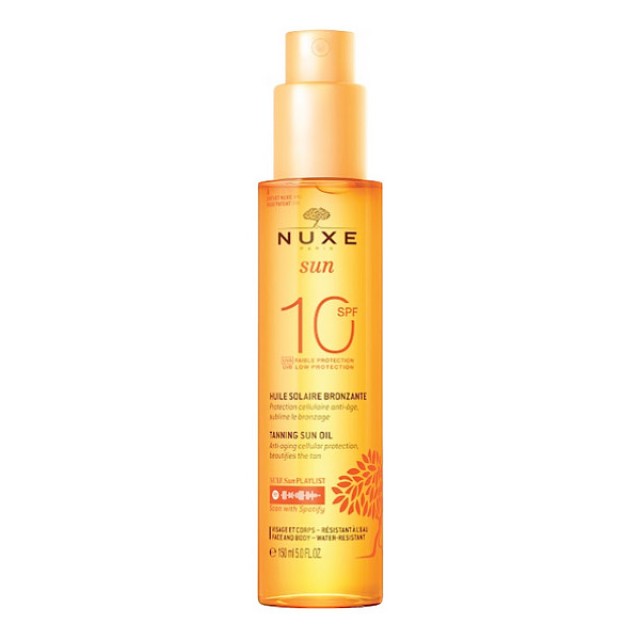 Nuxe Sun Tanning Sun Oil SPF10 150ml