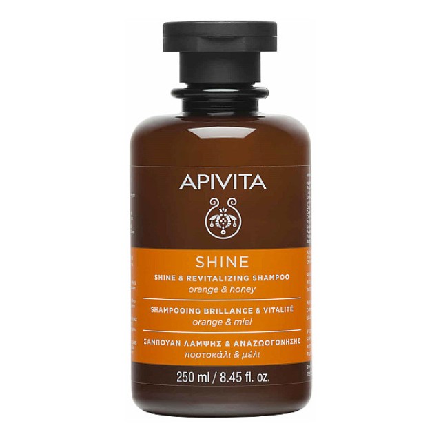 Apivita Shine and Revitalizing Shampoo 250ml