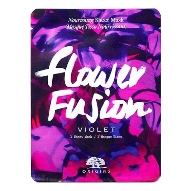 Origins Flower Fusion Sheet Mask Violet 1 τεμάχιο