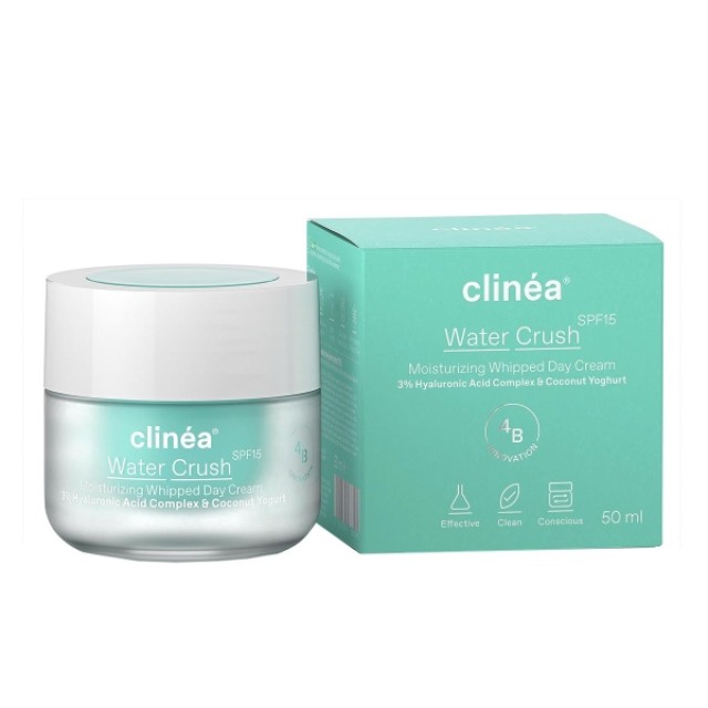Clinea Water Crush Moisturizing Day Cream SPF15 50ml