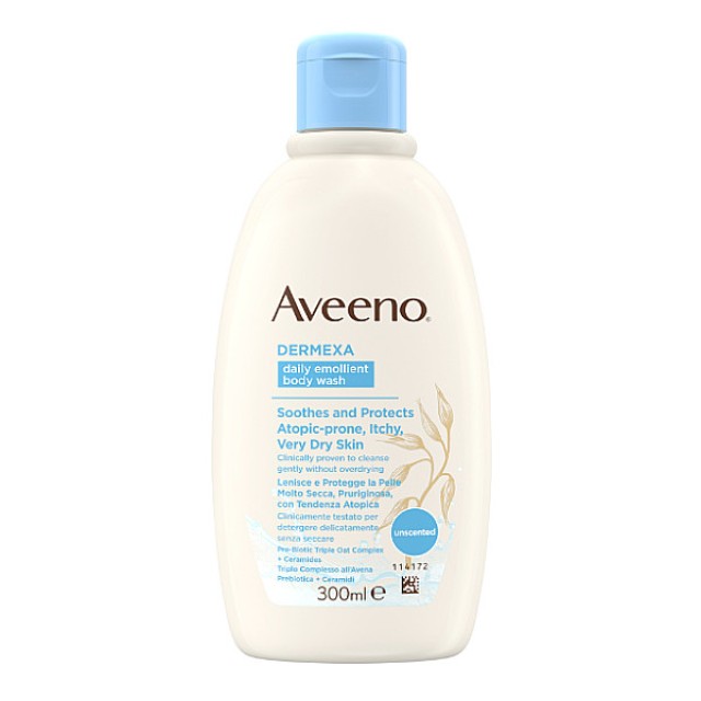 Aveeno Dermexa Daily Emollient Body Wash 300ml