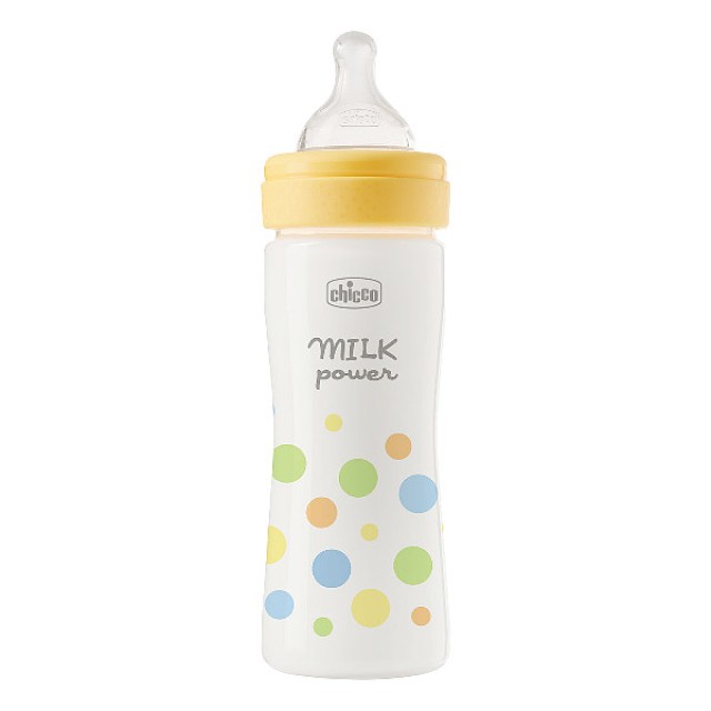 Chicco Perfect Easy Plastic Baby Bottle 2m+ Dots 250ml