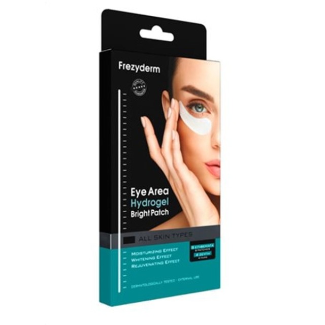 Frezyderm Eye Area Hydrogel Bright Patch Μάσκα Ματιών 4 Ζεύγη