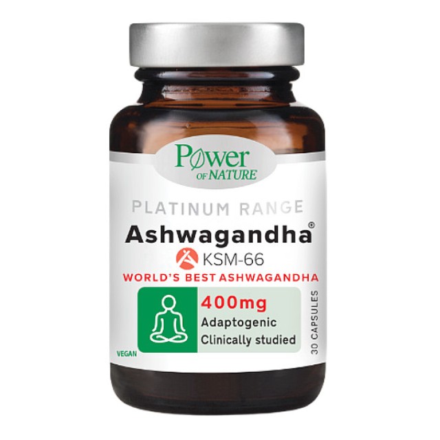 Power Health Ashwagandha KSM-66 30 κάψουλες