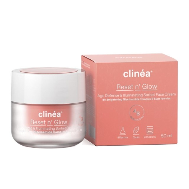 Clinea Reset n' Glow Sorbet Anti-Aging & Glow Face Cream 50ml