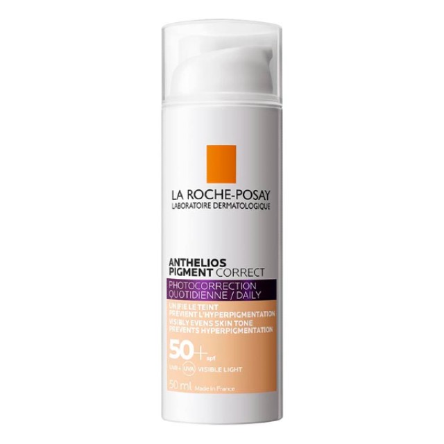La Roche Posay Anthelios Pigment Correct Face Sunscreen For Color Spots SPF50+ 50ml