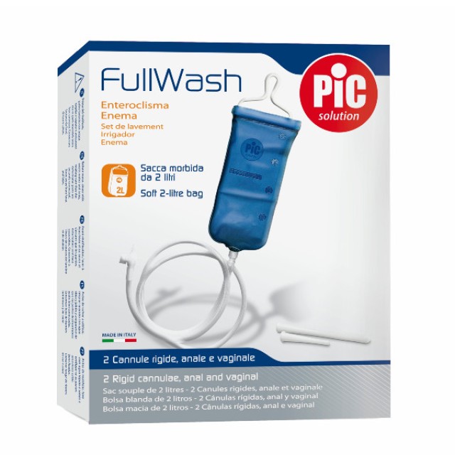 Pic Solution Full Wash Enteroclisma Σετ για Εντερικά Κλύσματα & Κολπικές Πλύσεις 2L