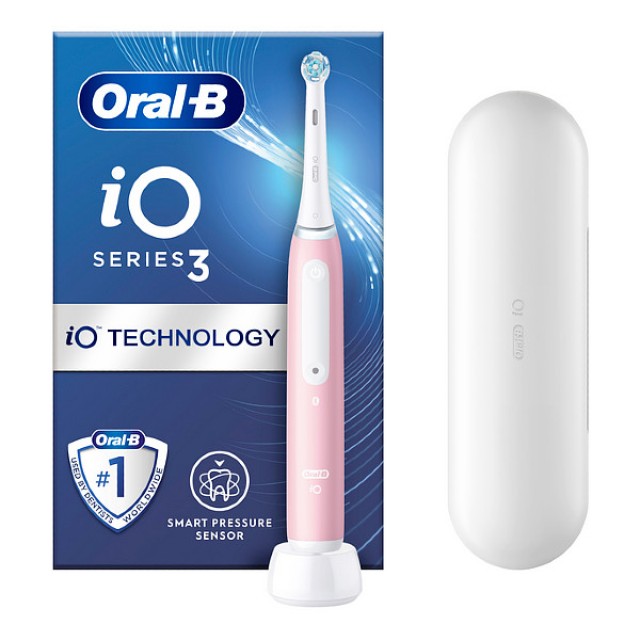Oral-B iO Series 3 Magnetic Pink ηλεκτρική οδοντόβουρτσα