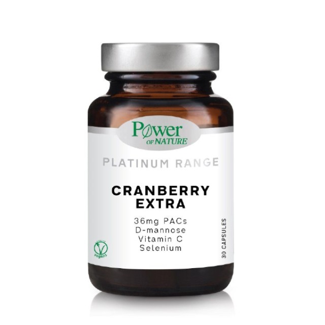 Power Health Platinum Range Cranberry Extra 30 κάψουλες