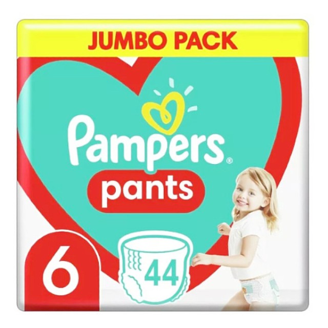 Pampers Pants No. 6 (15+ kg) 44 τεμάχια
