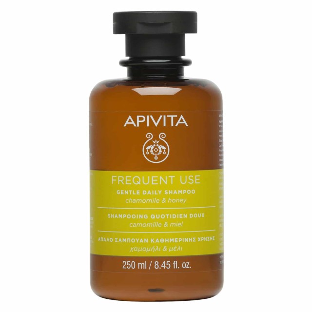 Apivita Gentle Daily Shampoo Απαλό Σαμπουάν Καθημερινής Χρήσης Με Χαμομήλι & Μέλι 250ml