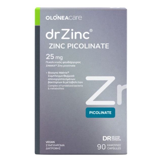 Olonea drZinc Zinc Picolinate 90 κάψουλες