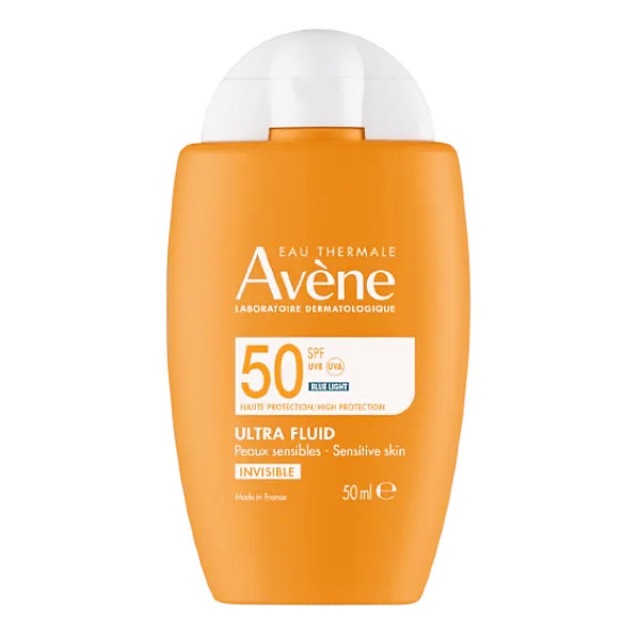 Avene Ultra Fluide Invisible Αντηλιακή Κρέμα SPF50 50ml