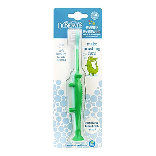 Dr. Brown's Children's Toothbrush Crocodile 1-4 years 1 piece