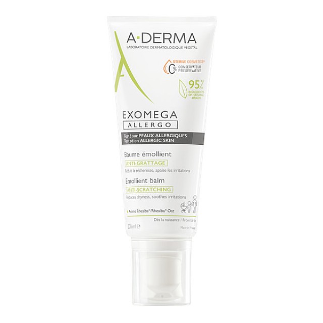 A-Derma Exomega Allergo Emollient Balm 200ml