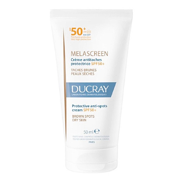 Ducray Melascreen Αντηλιακή Κρέμα για Ξηρό Δέρμα SPF50 50ml