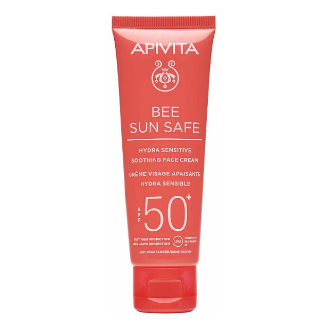 Apivita Bee Sun Safe Hydra Sensitive Soothing Face Cream SPF50 50ml